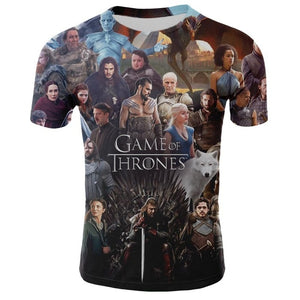 Game of Thrones 3D T-shirt