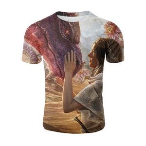 Mother and Dragon 3D T-shirt